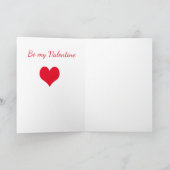 Gnome Valentine Card Retro LKW Feiertagskarte (Innenseite)