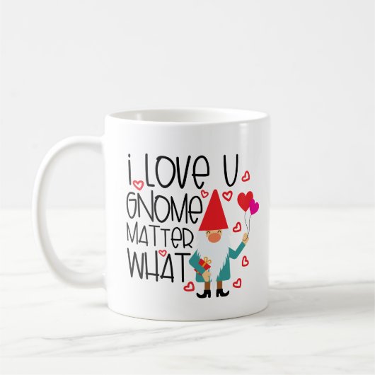 Gnome Valentine Kaffeetasse (Links)