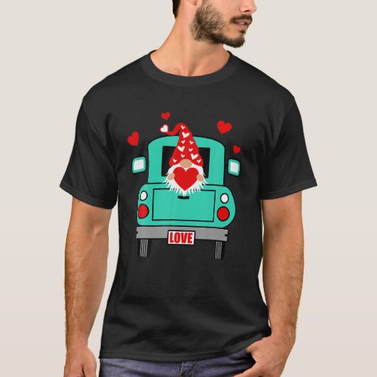Gnome Vintag Farm Truck T-Shirt (Vorderseite)