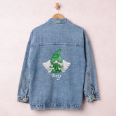 Gnome Virgo Astrologie Signatur Angel Womens Jeansjacke (Hangar)