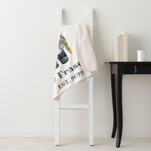 Gnome Wedding Blanket Sherpadecke (Beispiel)