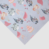 Gnome Wedding Seidenpapier (Ausschnitt)