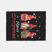 Gnome Weihnachten für Frauen Männer - Nomaden X Fleecedecke (Vorderseite (Horizontal))