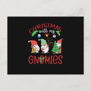 Gnome Weihnachtsfrauen - Shirts für Männer - Gnom Postkarte