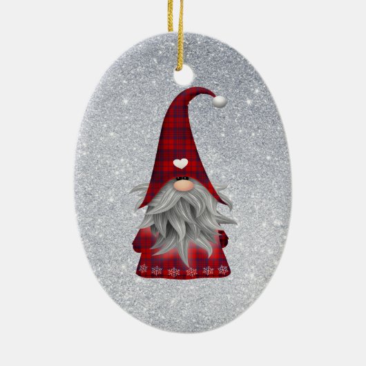 Gnome Weihnachtsschmuck (Hinten)