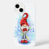 Gnome with heart iPhone / iPad case (Rückseite)