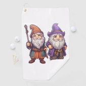 Gnome Wizards Golfhandtuch (Insitu)