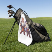 Gnome Wizards Golfhandtuch (Gras)