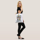 Gnome Worry Bee Happy! Tasche (Am Model)