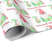 Gnome Wrapping Geschenkpapier (Rolleneckpunkt)