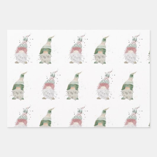 Gnome Wrapping | Urlaub | 3 Blatt (Vorderseite)