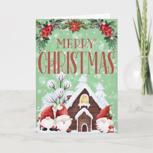 Gnome zu Weihnachten (Vorderseite)