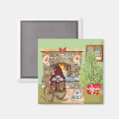 Gnome Zuhause Magnet (Vorderseite/Rückseite)