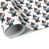 Gnomed Geschenkpapier (Rolleneckpunkt)