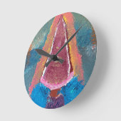 Gnomeification clock runde wanduhr (Winkel)