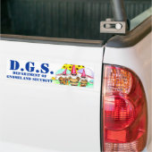 GNOMELAND SICHERHEIT AUTOAUFKLEBER (Auf Lkw)
