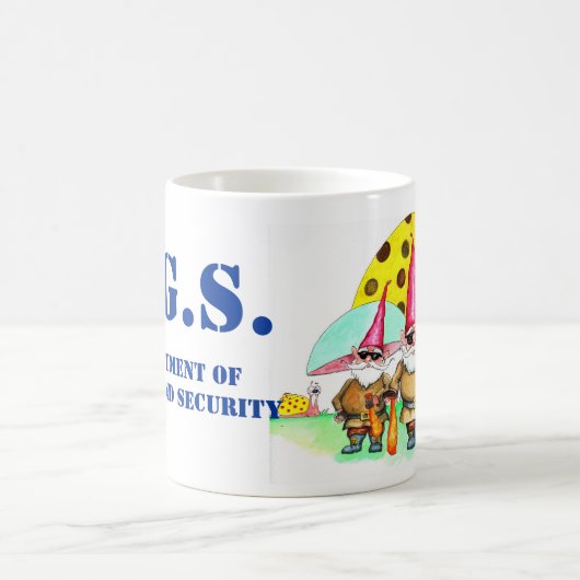 GNOMELAND SICHERHEIT KAFFEETASSE (Mittel)