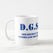 GNOMELAND SICHERHEIT KAFFEETASSE (Links)