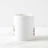Gnomemann beißt, wenn er erschreckt wird Lustige F Kaffeetasse (Mittel)
