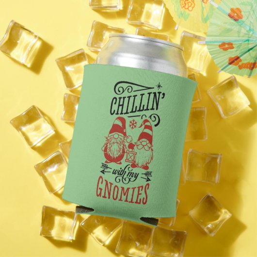 Gnomen Christmas Holiday Ohrs Can Cooler Dosenkühler (In Situ Sommer)