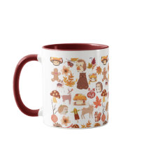 Gnomen, Waldtiere, Herbstlaube