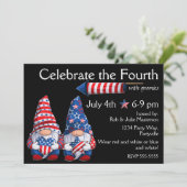 Gnomes 4. Juli Einladung (Stehend Vorderseite)