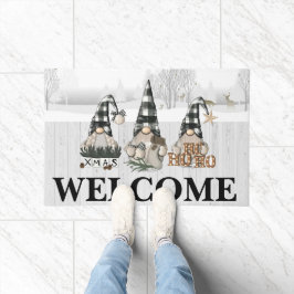 Gnomes and Deer Welcome Fußmatte