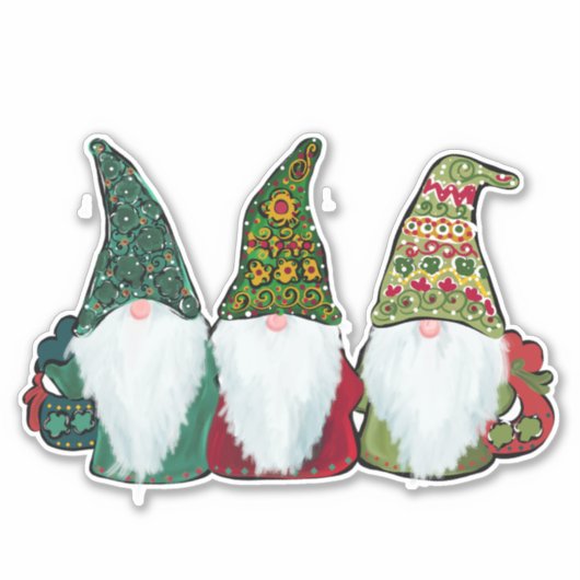 GNOMES AUFKLEBER (Vorderseite)