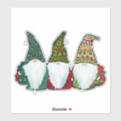 GNOMES AUFKLEBER (Blatt)