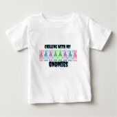 Gnomes Baby T-shirt (Vorderseite)