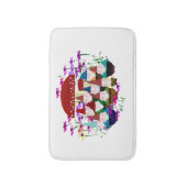 Gnomes Bathmat Badematte (Vorderseite Vertikal)