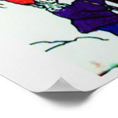 GNOMES BUILD SNOWMAN POSTER (Ecke)