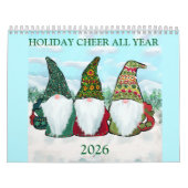 GNOMES CALENDAR 2026 KALENDER (Titelbild)