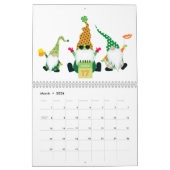 Gnomes Calendar Niedlich Adorable Trendkalender Kalender (Mär 2026)
