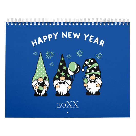 Gnomes Calendar Niedlich Adorable Trendkalender Kalender (Titelbild)