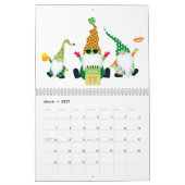 Gnomes Calendar Niedlich Adorable Trendkalender Kalender (Mär 2027)