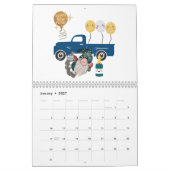 Gnomes Calendar Niedlich Adorable Trendkalender Kalender (Jan 2027)