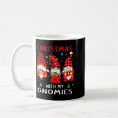 Gnomes Christmas Family Leopard Funny Plaid Men Wo Kaffeetasse (Links)