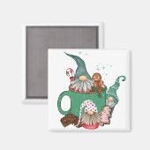 Gnomes & Cocoa Magnet (Vorderseite/Rückseite)