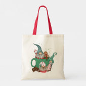 Gnomes & Cocoa Tragetasche (Rückseite)