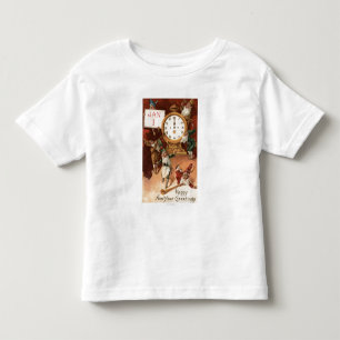 Gnomes, die um eine Uhr Partying sind Kleinkind T-shirt