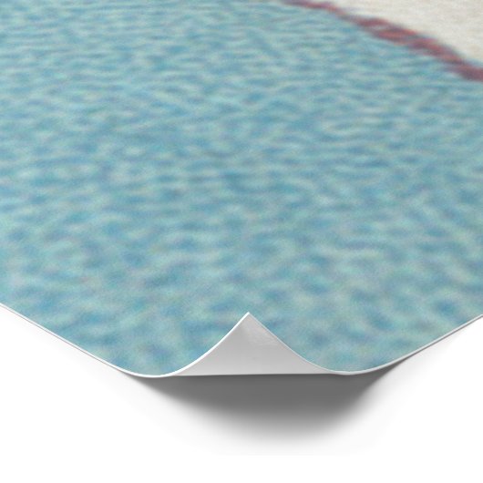 Gnomes dragging a cut tree trunk through the snow poster (Ecke)