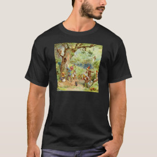 Gnomes, Elfe und Feen im magischen Wald T-Shirt