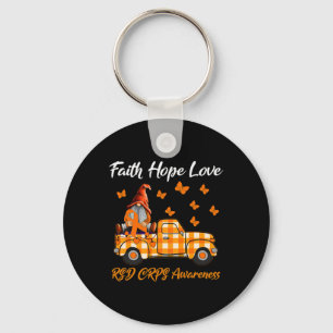 Gnomes Faith Hope Liebe RSD CRPS Bewusstsein Schlüsselanhänger