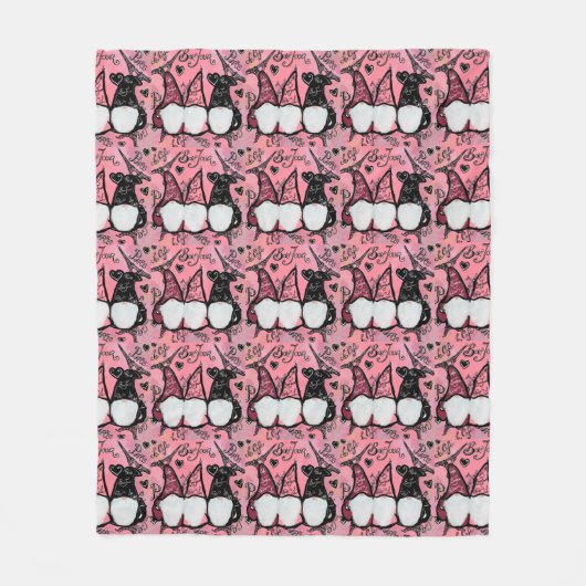 GNOMES FLEECEDECKE (Vorderseite)