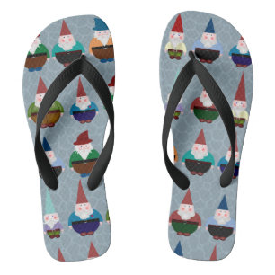 Gnomes Flip Flops Badesandalen