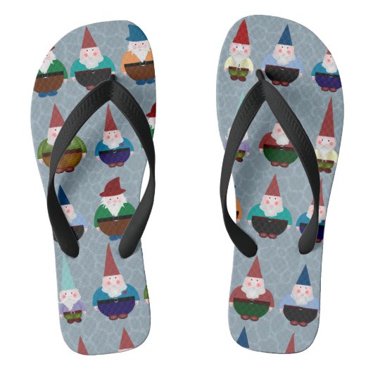 Gnomes Flip Flops Badesandalen (Fußbett)