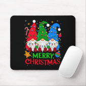 Gnomes Frohe Weihnachten Weihnachten Matching Mousepad (Mit Mouse)