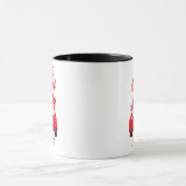 Gnomes fröhliche Weihnachten Tasse (Zentrum)