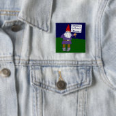 Gnomes für Barack Obama quadratischen Knopf Button (Beispiel)